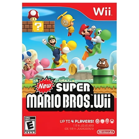 Pre-Owned New Super Mario Bros, Nintendo Wii, PhysicalEdition