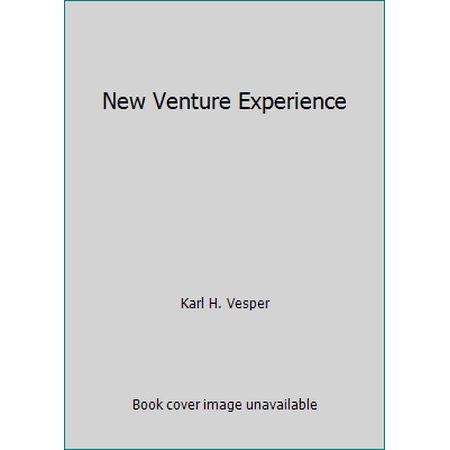 New Venture Experience, Used [Hardcover]