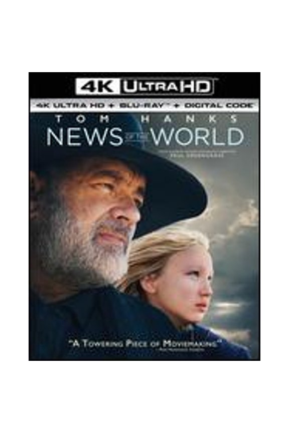 Pre-Owned News of the World [4K Ultra HD Blu-ray/Blu-ray] (Blu-Ray 0191329157183) directed by Paul Greengrass