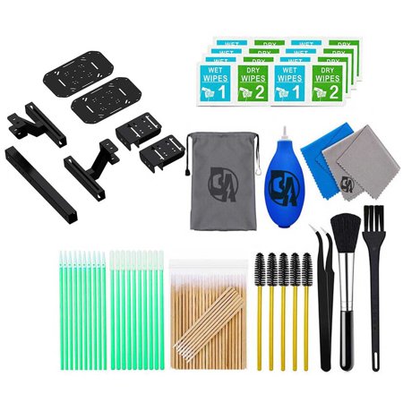 Restored Next Level Racing - F-GT/GTtrack Combat Flight Pack - Black With Cleaning Manual Kit Bolt Axtion (Refurbished)