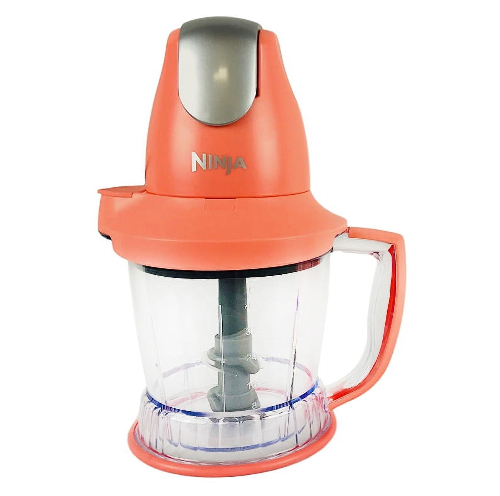 Ninja QB1004 Blender/Food Processor with 450-Watt Base, 48oz Pitcher, 16oz  Chopper Bowl, and 40oz Processor Bowl for Shakes, Smoothies, and Meal