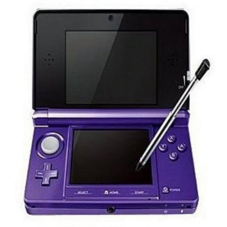 Restored Nintendo 3DS Console Midnight Purple (Refurbished)