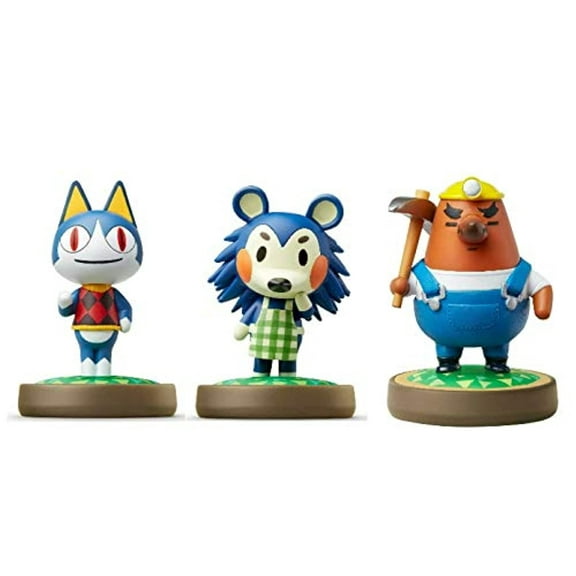 Pre-Owned Nintendo Animal Crossing 3 Pack Bundle Rover Mabel For Nintendo Switch Figure