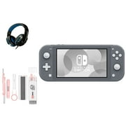 Pre-Owned Nintendo Switch Lite - Gray with BOLT AXTION Cleaning Kit + Headset ( )