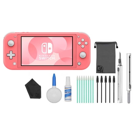 Pre-Owned Nintendo Switch Lite - Pink with BOLT AXTION Cleaning Kit