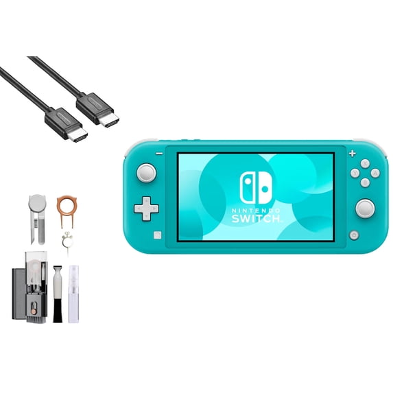 Pre-Owned Nintendo Switch Lite Handheld Video Game Console, 5.5 inch Screen, Blue,1 count