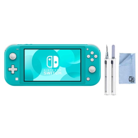 Pre-Owned Nintendo Switch Lite - Turquoise with BOLT AXTION Cleaning Kit (Refurbished: Like New)