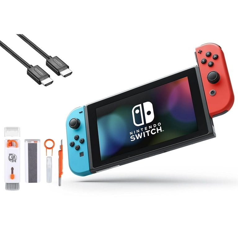 Pre-Owned Nintendo Switch - Neon Blue and Neon Red Joy-Con with