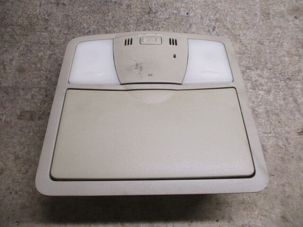 Pre-Owned Nissan Murano Overhead Roof Console w/Lights OEM LKQ - Verify Specific Vehicle Fitment In Description - (Good)