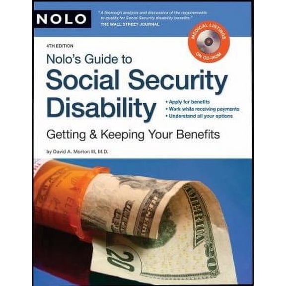 Pre-Owned Nolo's Guide to Social Security Disability: Getting & Keeping Your Benefits Paperback