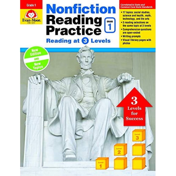 Pre-Owned Nonfiction Reading Practice, Grade 1 Teacher Resource (Paperback) 1629383155 9781629383156