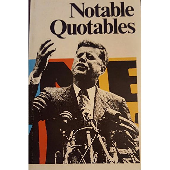 Pre-Owned Notable Quotables by Notable Quotables Paperback