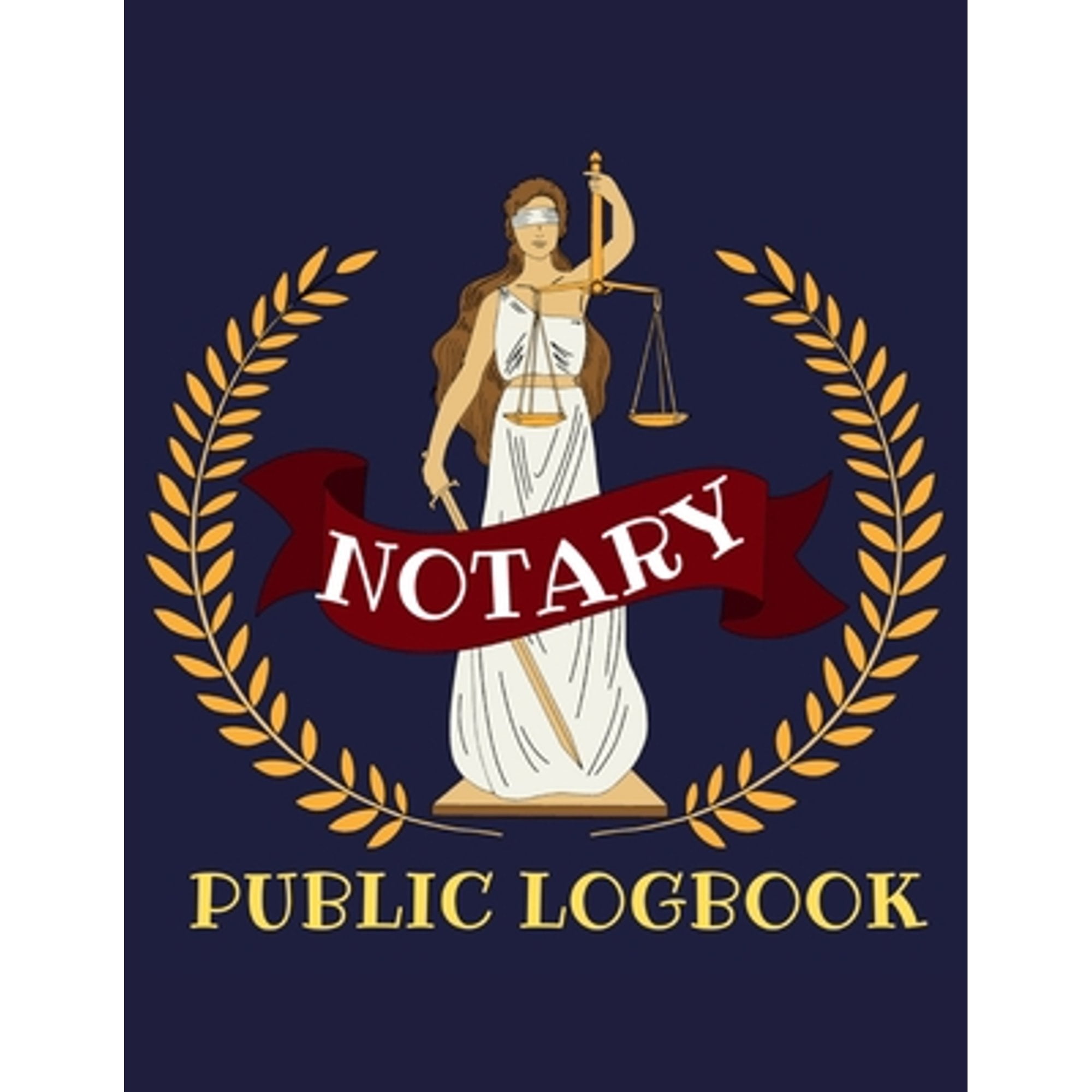 PreOwned Notary Public Log Book Notary Book To Log Notorial Record Acts By A Public Notary Vol