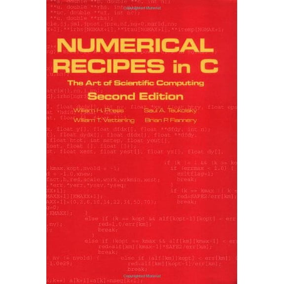 Pre-Owned Numerical Recipes in C: The Art of Scientific Computing (Numerical Recipes in C book set) Paperback
