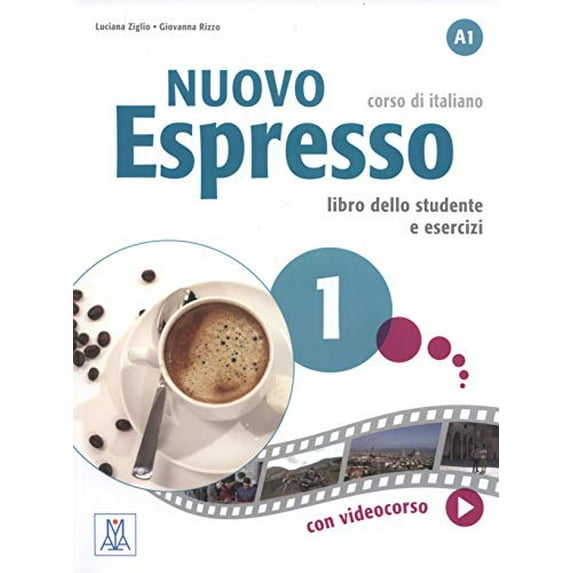 Pre-Owned Nuovo Espresso: Libro studente + DVD-ROM 1 Paperback