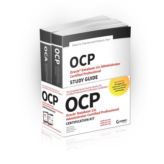 Pre-Owned OCP Oracle Certified Professional on Oracle 12c Certification Kit (Paperback) 9781118957684