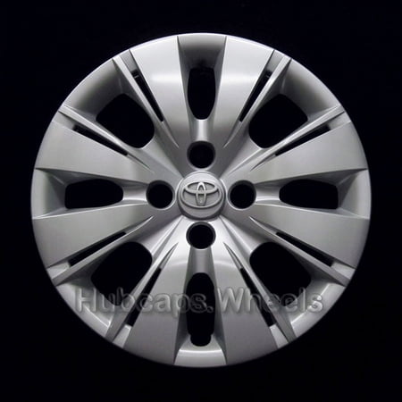 Pre-Owned OEM Hubcap for Toyota Yaris 2012-2014 Genuine Single 15-in Wheel Cover Professionally Refinished (Like New)