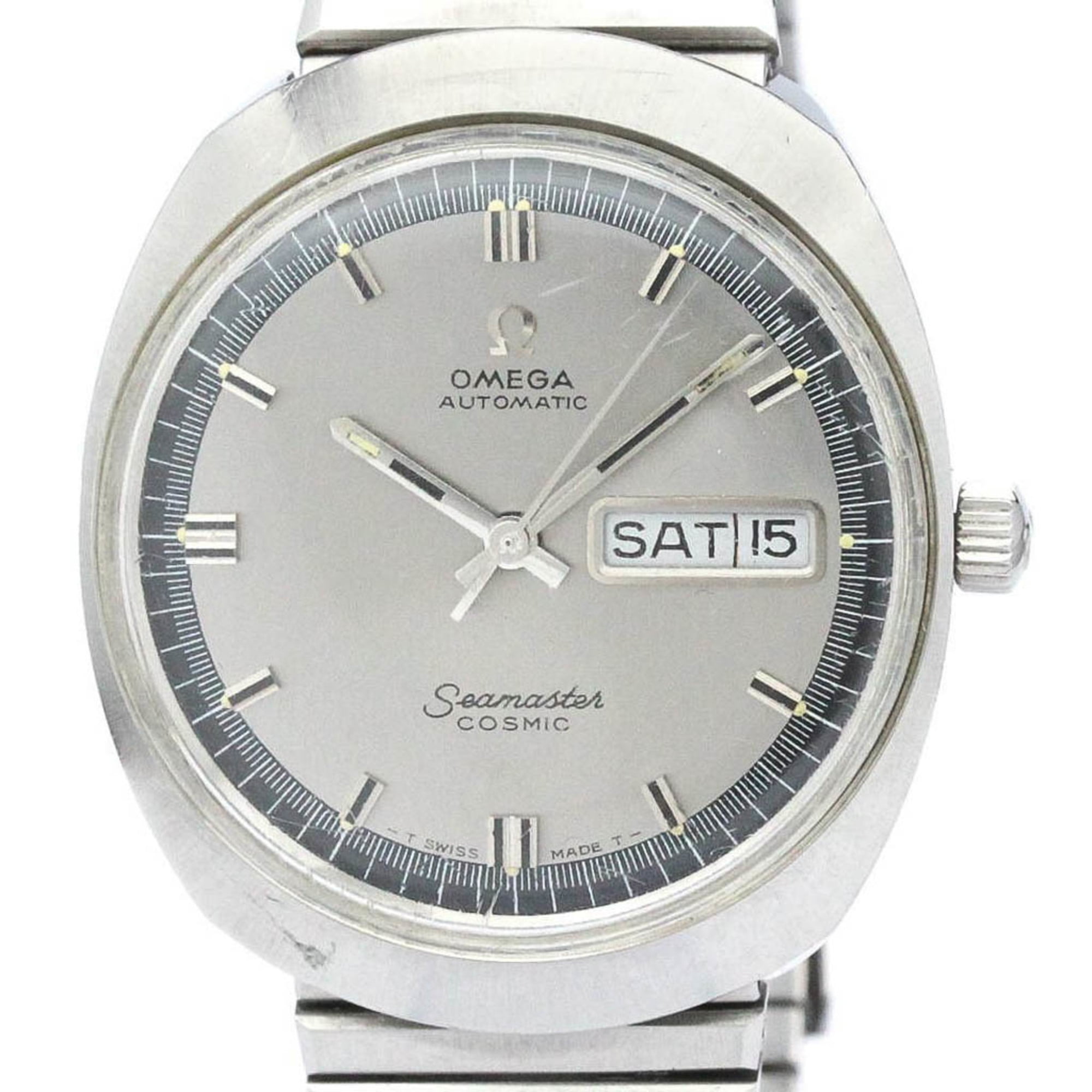 OMEGA Seamaster Cosmic Steel Automatic Mens Watch Honduras Ubuy
