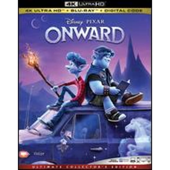 Pre-Owned Onward 4K Ultra HD Blu-ray/Blu-ray by Dan Scanlon, Comedy Fantasy Comedy