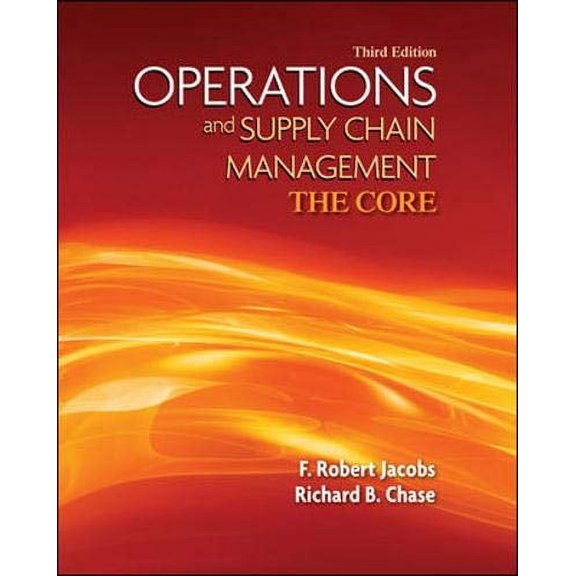 Pre-Owned Operations and Supply Chain Management: The Core (Hardcover) 0073525235 9780073525235