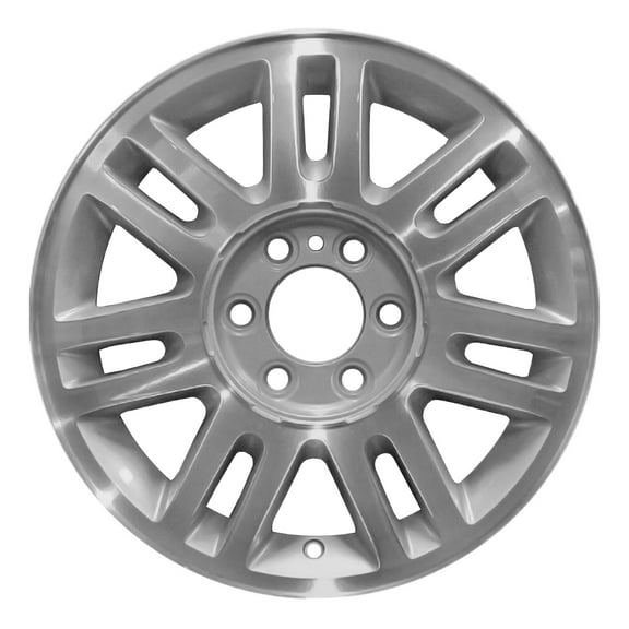 Pre-Owned Original Equipment Machined Bright Silver Metallic Aluminum Wheel 18 x 7.5 9L3Z1007H fits 2009-2013 Ford F-150 (Good)