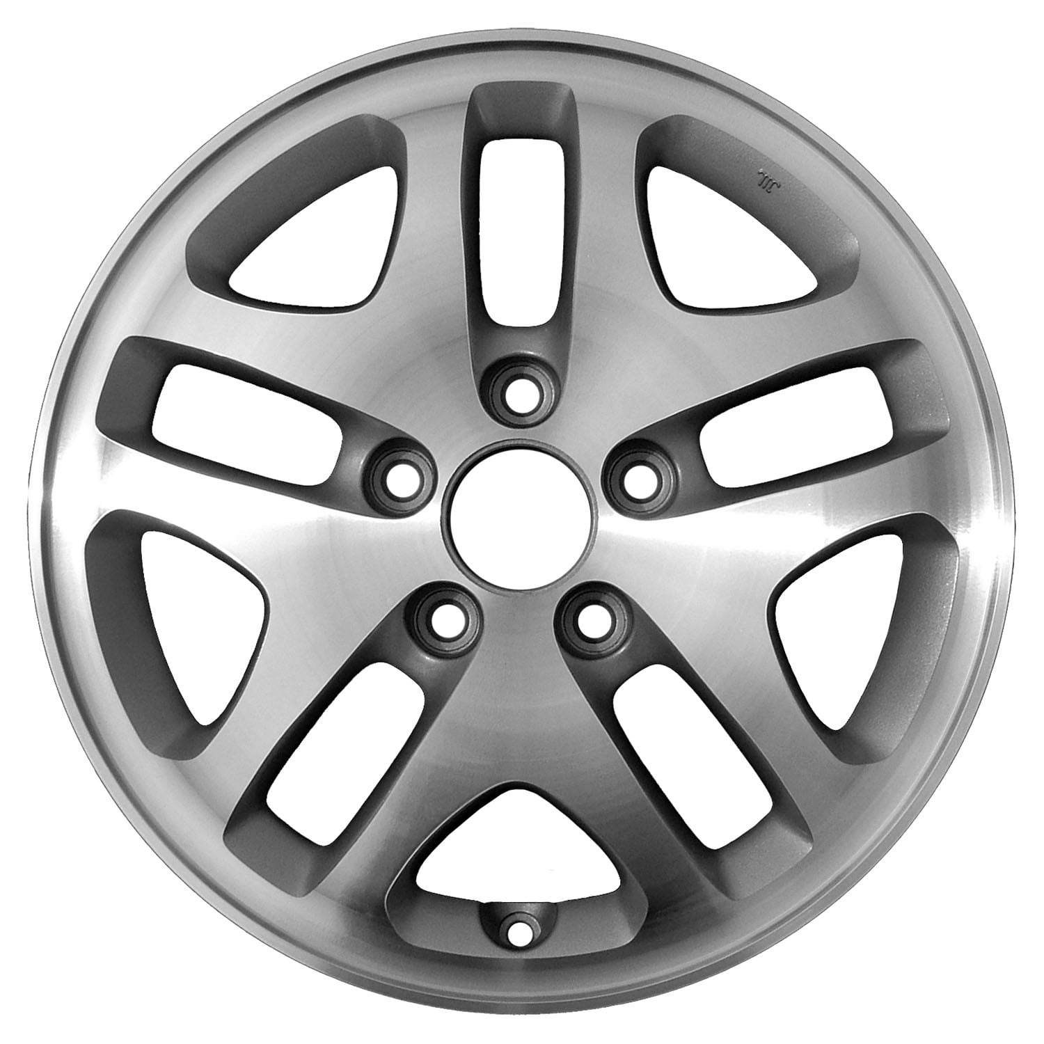 Pre-Owned Original Equipment Machined Medium Sparkle Silver Aluminum Wheel 16 x 6.5 42700S80A51 fits 2001-2002 Honda Accord (Good)