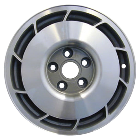 Pre-Owned Original Equipment Machined and Painted Black Wheel; Aluminum Right Hand 16 x 8.5 fits 1984-1987 Chevrolet Corvette (Good)