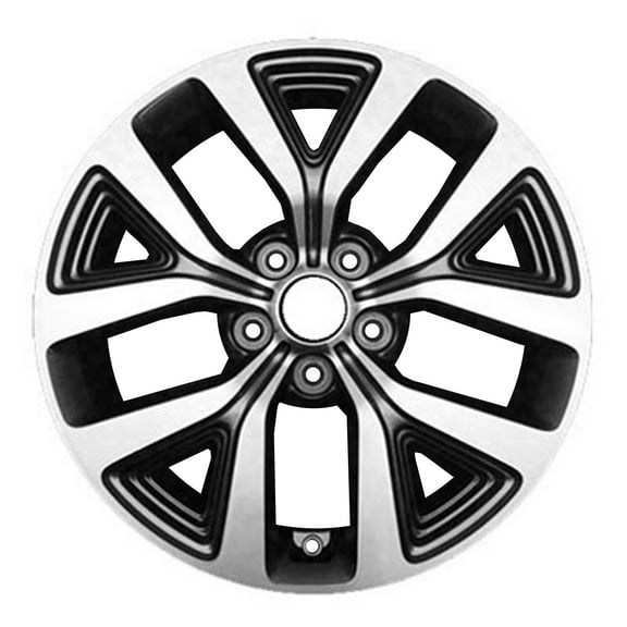 Pre-Owned Original Equipment Machined and Painted Charcoal Aluminum Wheel 17 x 6.5 fits 2014-2016 KIA Sportage (Good)