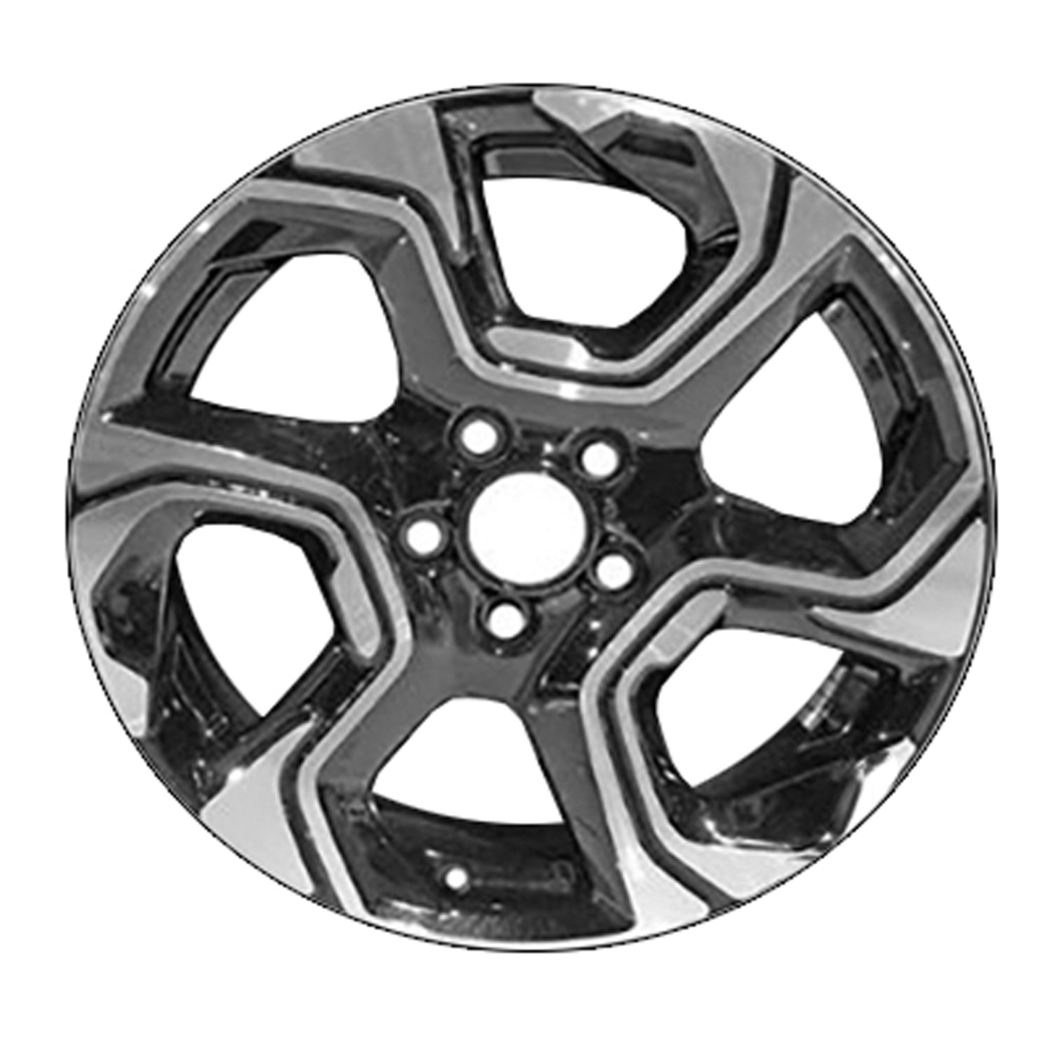 Pre-Owned Original Equipment Machined and Painted Dark Silver Metallic Aluminum Wheel 18 x 7.5 fits 2017-2019 Honda CR-V (Good)