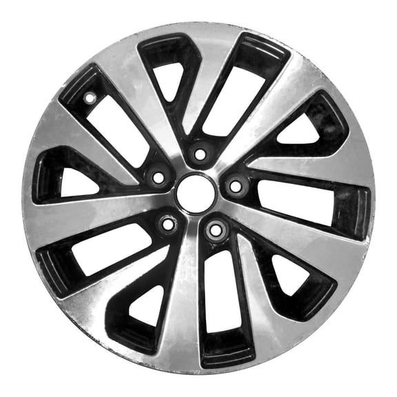 Pre-Owned Original Equipment Machined and Painted Medium Charcoal Aluminum Wheel 17 x 7 fits 2020-2024 Subaru Outback (Good)