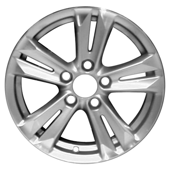 Pre-Owned Original Equipment Machined and Painted Medium Silver Metallic Aluminum Wheel 16 x 6 fits 2011-2014 Honda CR-Z (Good)