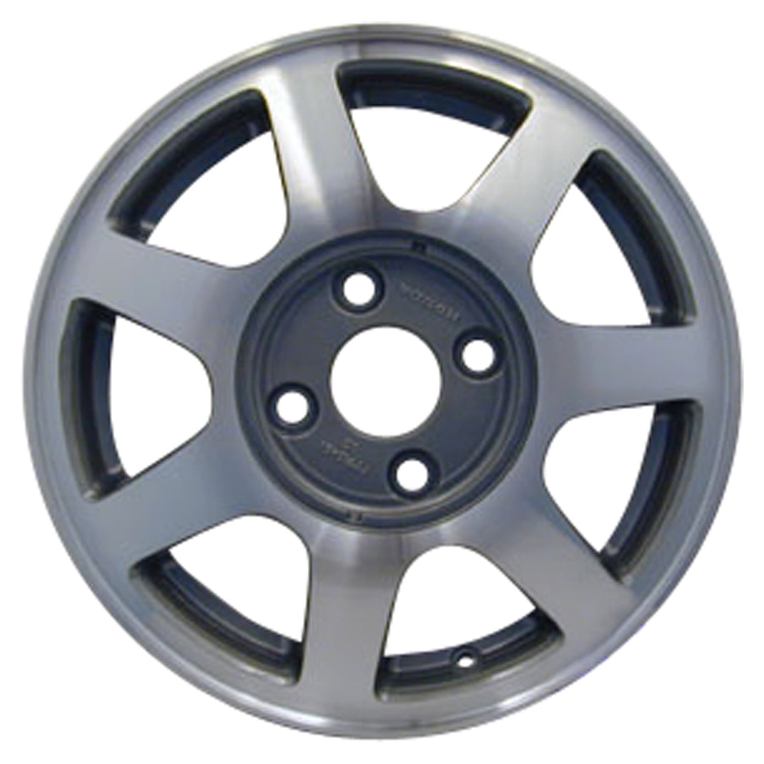 Pre-Owned Original Equipment Machined and Painted Silver Aluminum Wheel 15 x 5.5 42700SV1A01 fits 1994-1995 Honda Accord (Good)