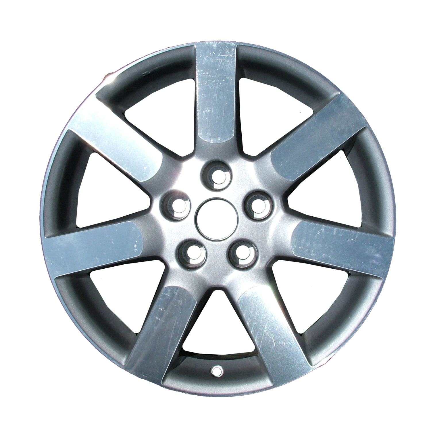 Pre-Owned Original Equipment Machined and Painted Silver Aluminum Wheel 17 x 7 403007Y000 fits 2004-2006 Nissan Maxima (Good)