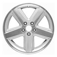 thumbnail image 1 of Pre-Owned Original Equipment Machined and Painted Silver Aluminum Wheel 18 x 7 fits 2008-2010 Dodge Avenger (Good), 1 of 1