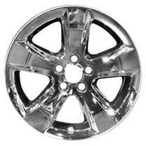 Pre-Owned Original Equipment Metallic Polished Aluminum Wheel 20 x 8 fits 2011-2013 Jeep Grand Cherokee (Good)