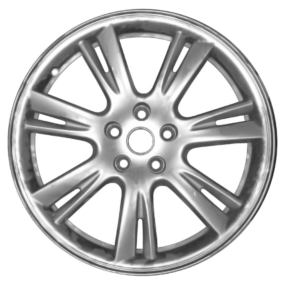 Pre-Owned Original Equipment Painted Bright Silver Aluminum Wheel 19 x 8.5 fits 2020-2021 Tesla S (Good)