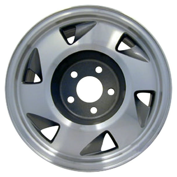 Pre-Owned Original Equipment Painted Dark Sparkle Gray Silver Aluminum Wheel 15 x 7 12355830 fits 2000 GMC Jimmy::2WD Models Only (Good)