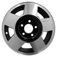 thumbnail image 1 of Pre-Owned Original Equipment Painted Flat Gray Silver Aluminum Wheel 15 x 6 3634736 fits 1987-1989 Buick LeSabre (Good), 1 of 1