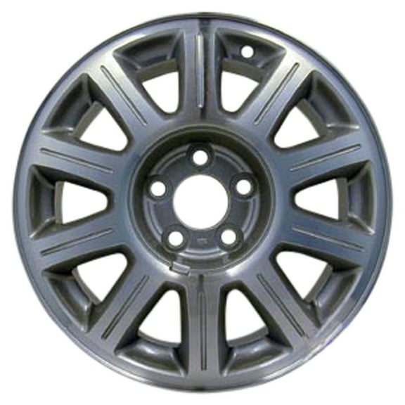 Pre-Owned Original Equipment Painted Silver Aluminum Wheel 16 x 7 XF3Z1007AA fits 1999-2002 Lincoln Continental (Good)