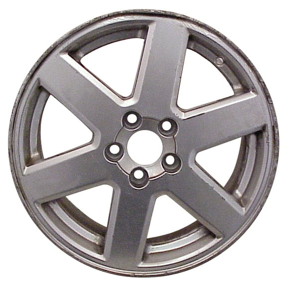 Pre-Owned Original Equipment Painted Silver Aluminum Wheel 17 x 7 86855590 fits 2003-2013 Volvo XC90 (Good)