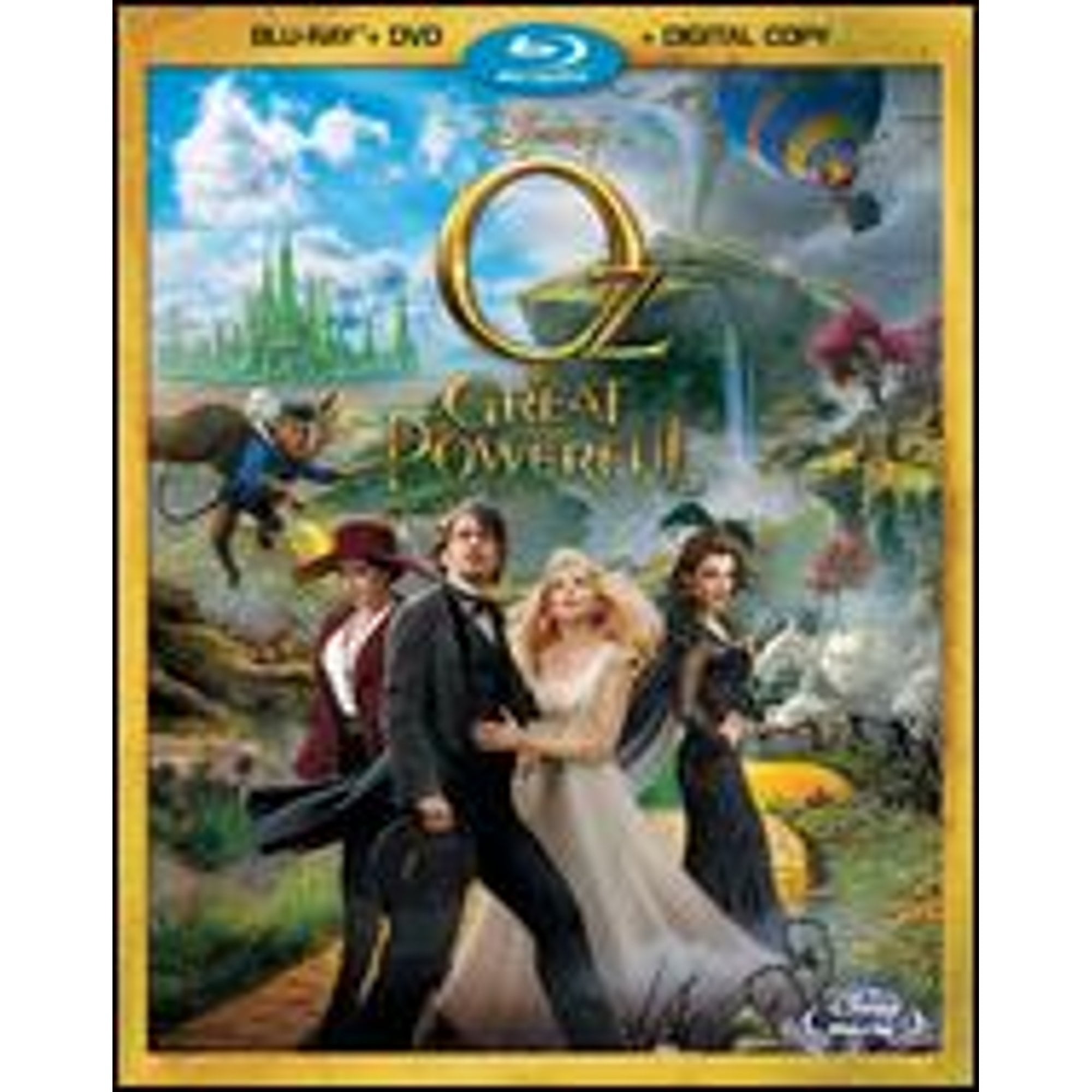 Pre-Owned Oz the Great and Powerful [2 Discs] [Blu-ray/DVD] (Blu-Ray 0786936834468) directed by Sam Raimi