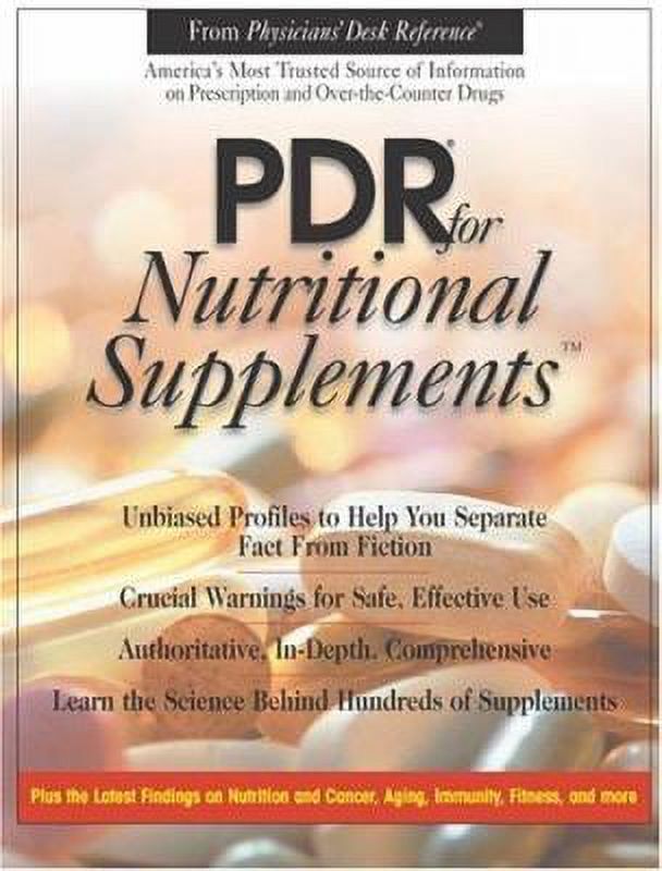 PreOwned PDR for Nutritional Supplements (Hardcover) 1563633647