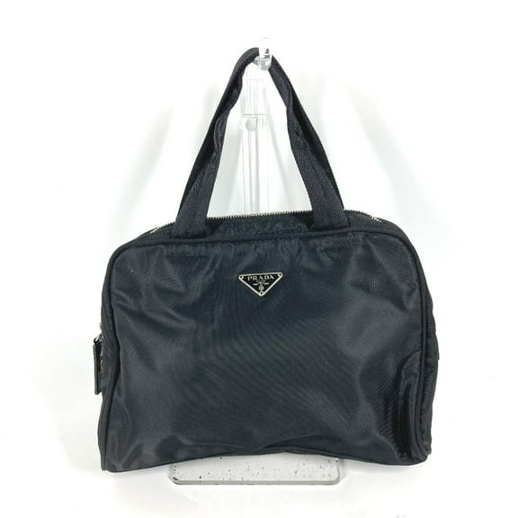 Pre-Owned PRADA Bag Hand Bag Black (Good)