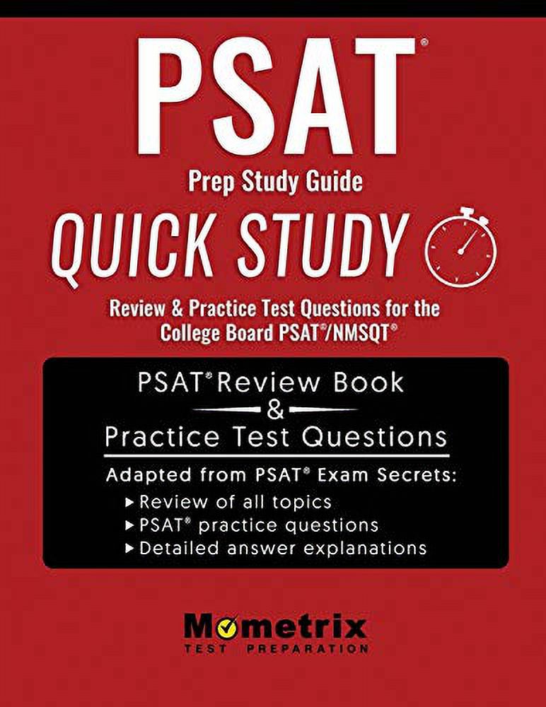 PreOwned PSAT Prep Study Guide Quick Study Review Practice Test