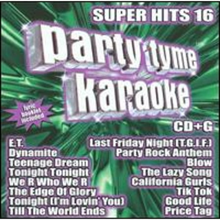 Pre-Owned Party Tyme Karaoke - Super Hits 16 (CD 0610017110830) by Karaoke