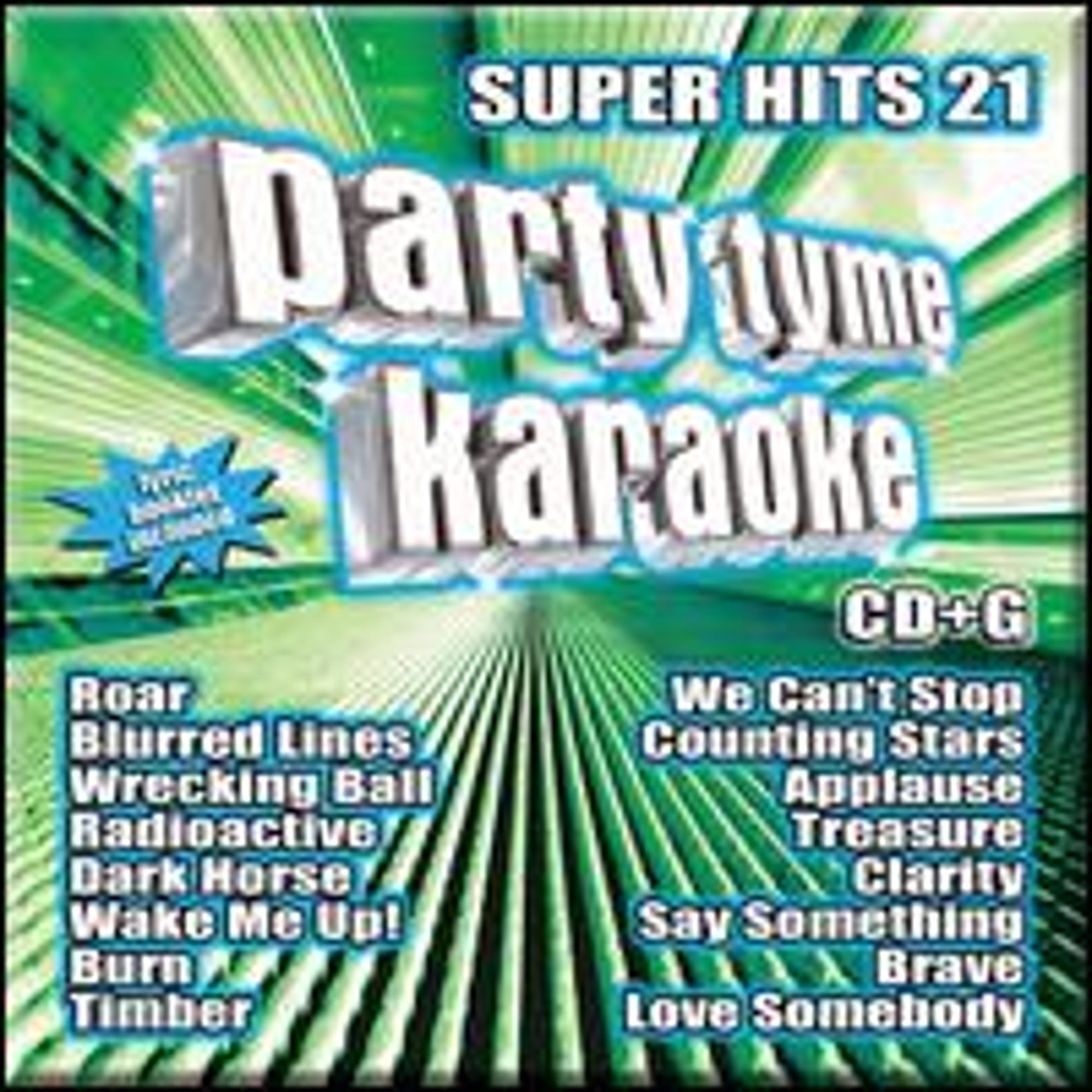 Pre-Owned Party Tyme Karaoke: Super Hits, Vol. 21 (CD 0610017111837) by Various Artists