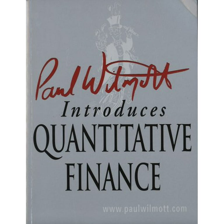 Pre-Owned Paul Wilmott Introduces Quantitative Finance Paperback