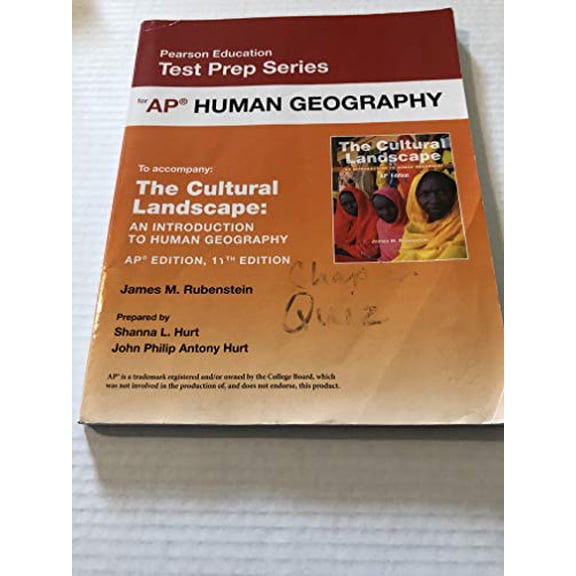 Pre-Owned Pearson Education Test Prep Series: AP Human Geography (accompanies: The Cultural Landscape An Introduction to Human Geography AP Edition 11th Edition) by James Paperback
