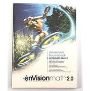 Pearson enVision Math 2.0, Assessment Sourcebook, Accelerated Grade 7 Paperback