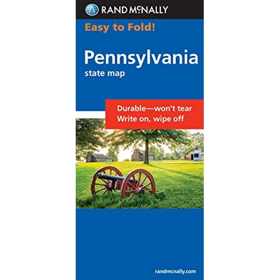 Pre-Owned Easy finder map pennsylvania - folded map: 9780528992186